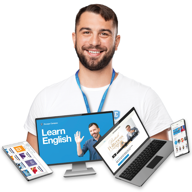 Profesor certificado de English Infinity con clases en PC, tablet y móvil